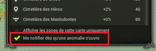 les anomalies temporelles dofus