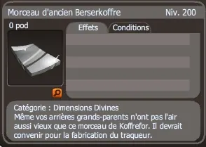 morceau d'ancien berserkoffre