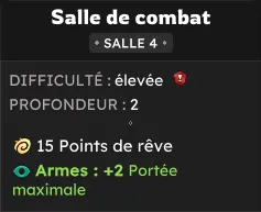 Épreuve de Songe fonsocac