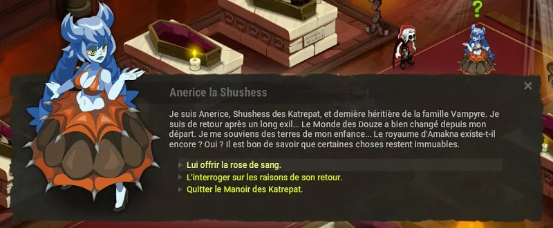 quête Entretien avec une Vampyre