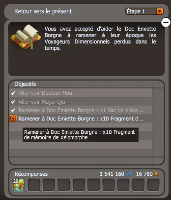 Retour vers le présent