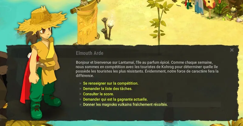 quête Récolte Vulkaine