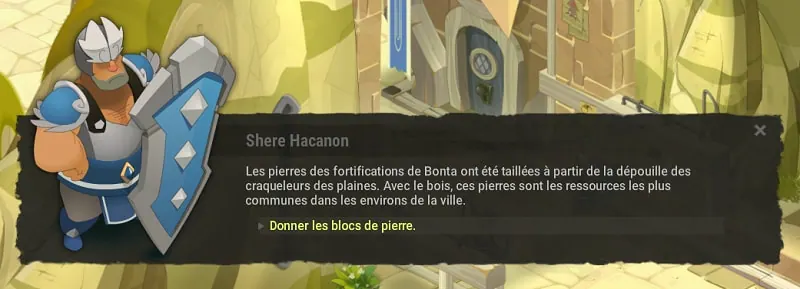 quête Une brèche à Bonta dofus