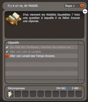 Il y a un os de Wabbit
