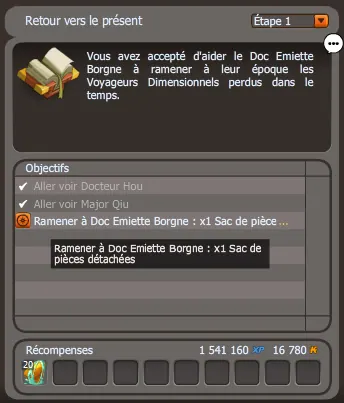 Retour vers le présent