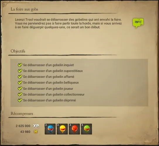 La foire aux gobs