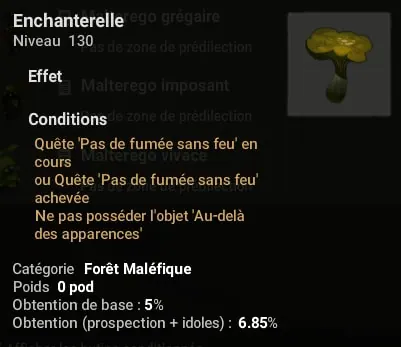 quête La bête au bois dormant dofus