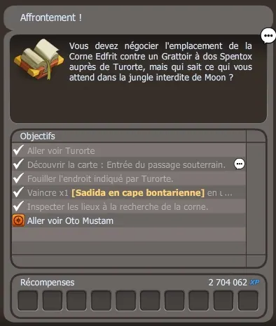 quête Affrontement