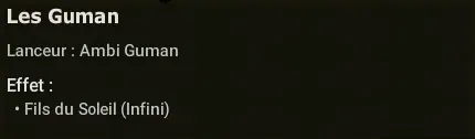Avis de recherche les Guman dofus