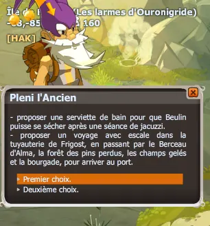 quête Chauffage à moindre frais dofus