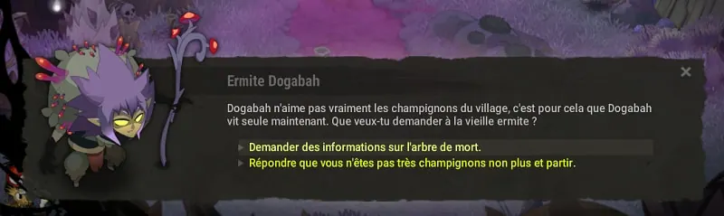 quête les racines du mal dofus