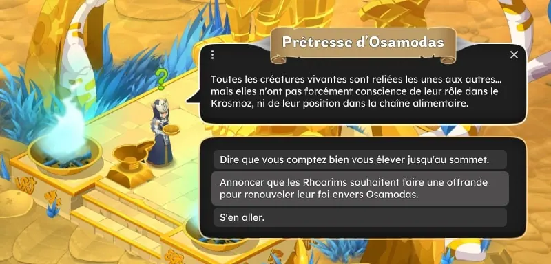 quête Trois coeurs un roi dofus