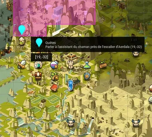quête Le réceptacle des Dofus