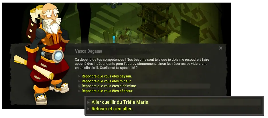 Cueillir c'est votre métier