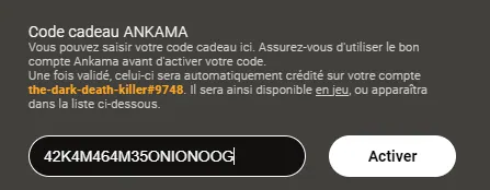 Les Auspices d'Aerafal dofus