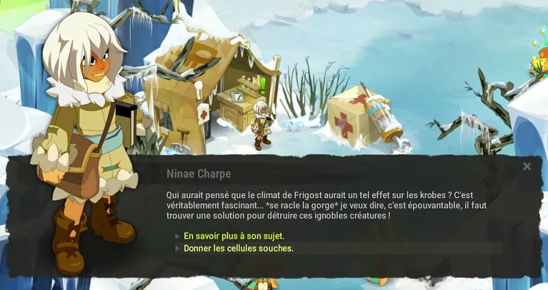 quête Je panse donc j'essuie