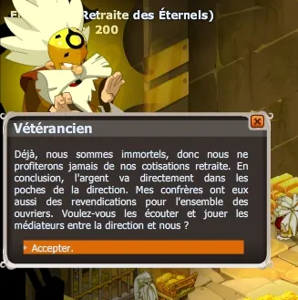 La grève de la fin dofus