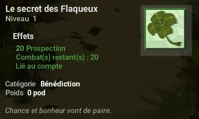 quête Le secret des Flaqueux