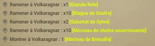 quête Briser ses chaines