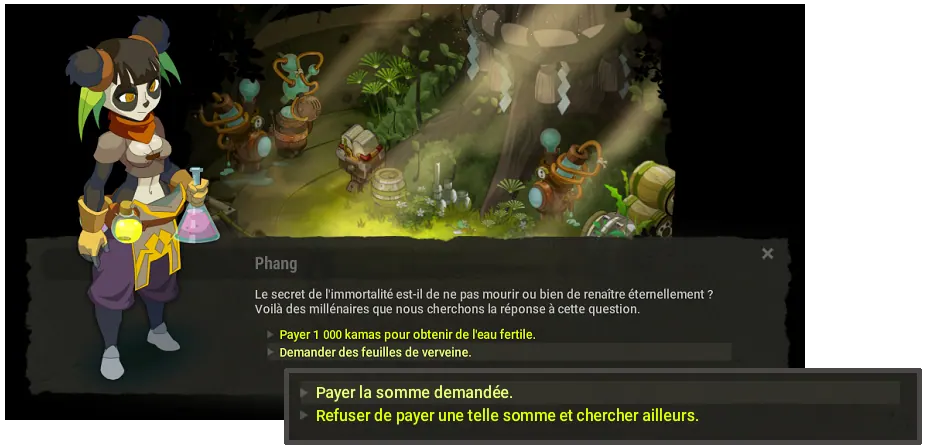 quête La loi du plus faible