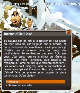 quête la vie de château dofus