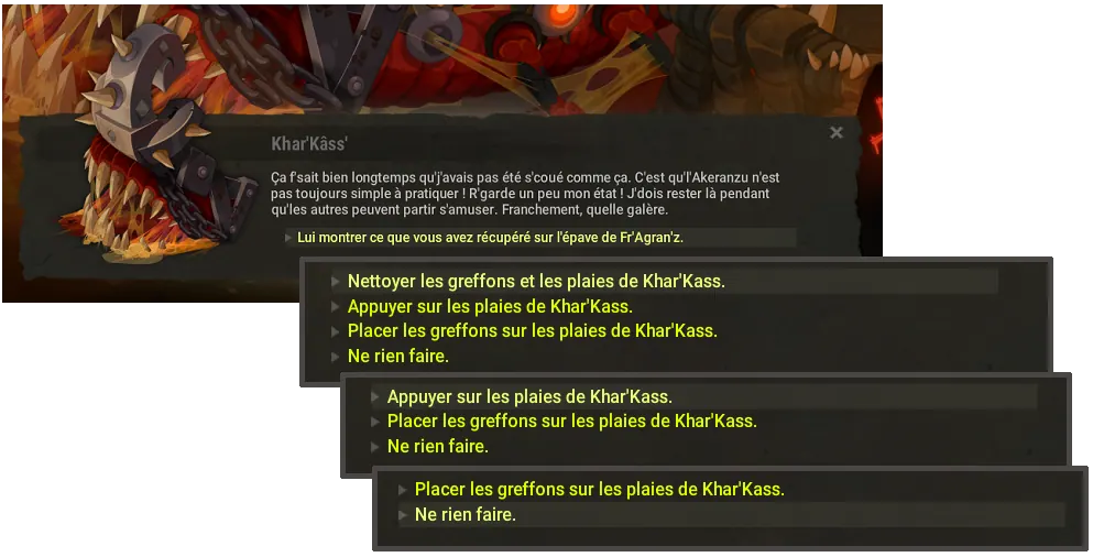quête De l'eau dans la chair dofus