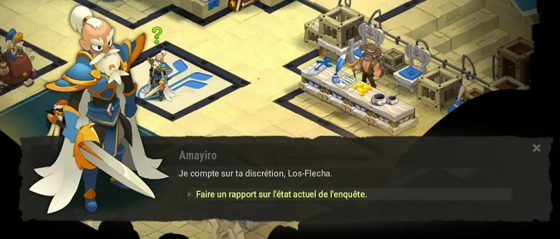 quête Cambriolage à durée déterminée