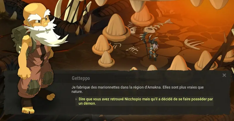 quête Un vrai petit garçon dofus