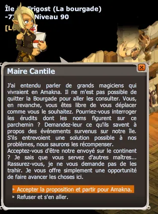 malédiction dofus