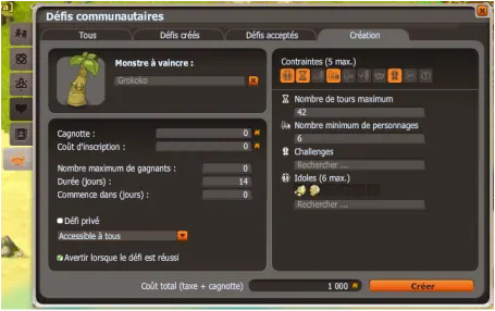 Défis communautaires