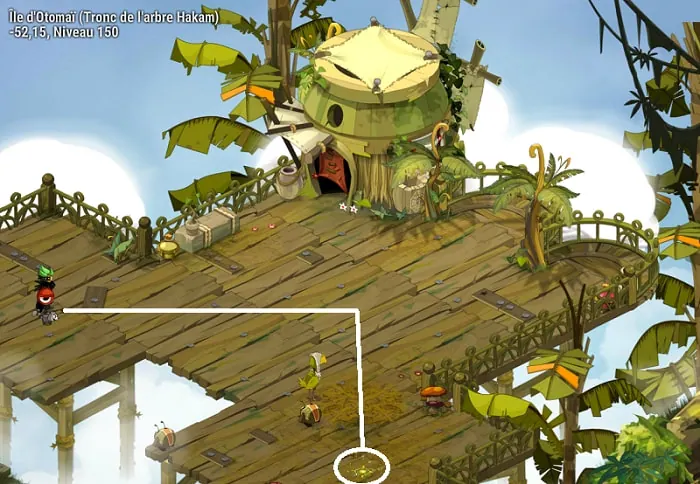 Chemin vers Otomaï dofus