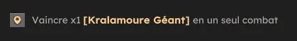 quête Le tour est joué