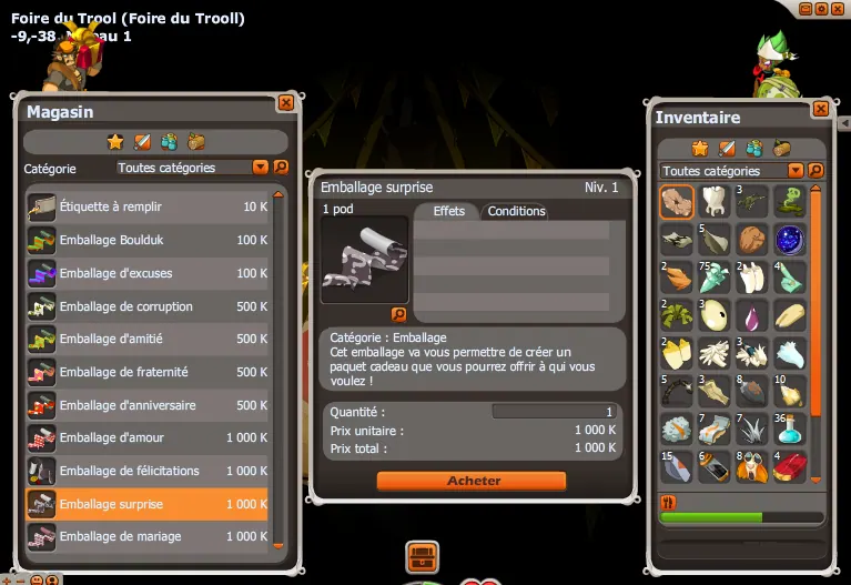 malédiction dofus