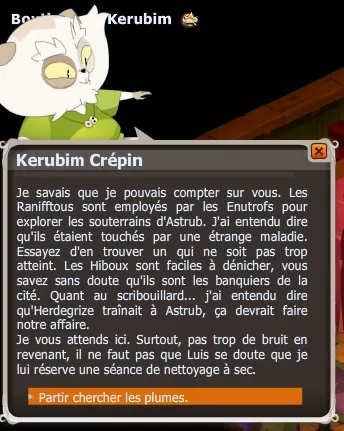 Scène de ménage DOFUS TOUCH