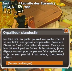 Prise d'otages dofus