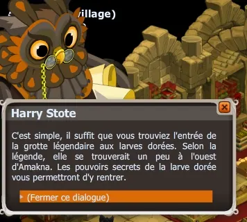 Pauvre larve... dorée