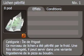 lichen pétrifié dofus