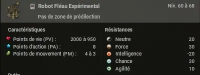 robot fléau expérimental