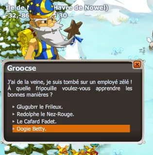 Oogie Betty est une vilaine grincheuse dofus