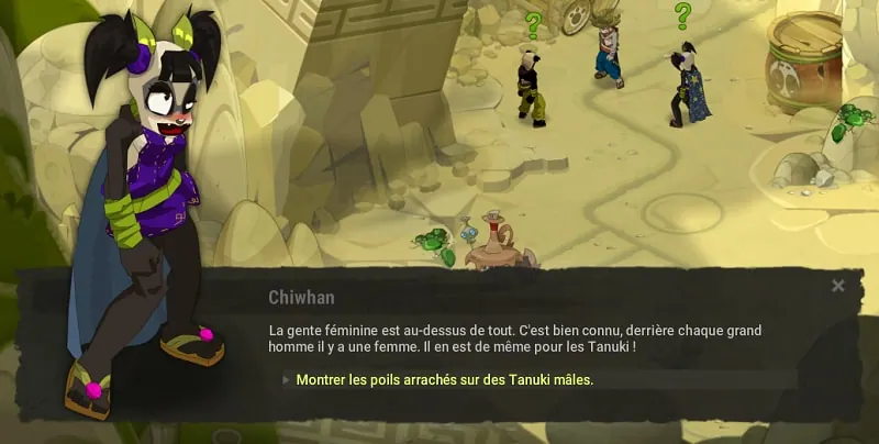 quête L'égalité des sexes dofus