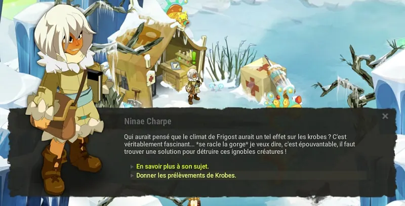 quête Je panse donc j'essuie