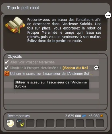 Topo le petit robot