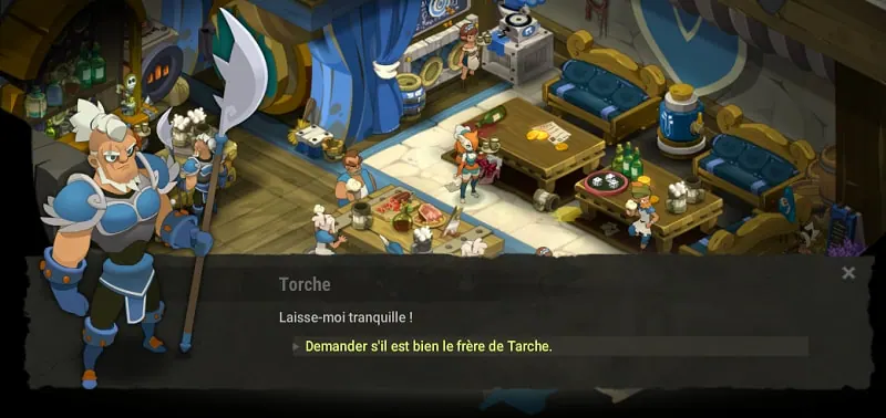 quête Entraînement avec Torche