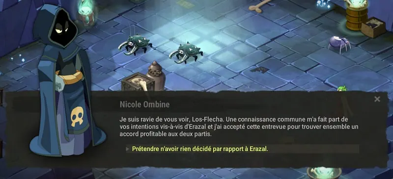 quête À l'ombre des murs dofus