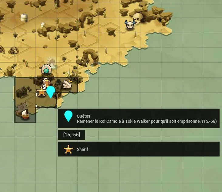 Avis recherche roi camole dofus