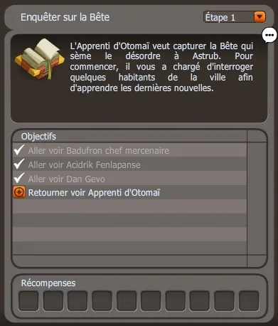 Attention à la Bête Dofus Touch