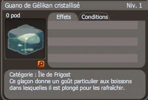 guano de gélikan cristallisé