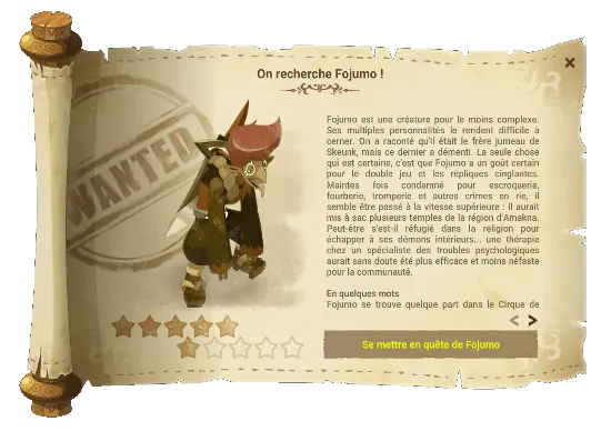 Avis de recherche Fojumo