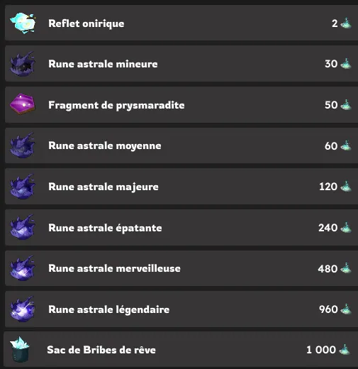 Puits des Songes Infinis dofus