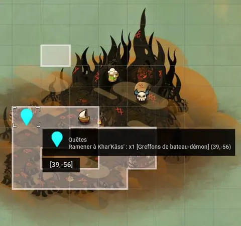 quête De l'eau dans la chair dofus
